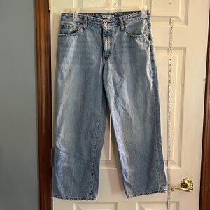 Polo jean company, RL-Saturday, Jean size 30/10. Cropped. light stone wash.